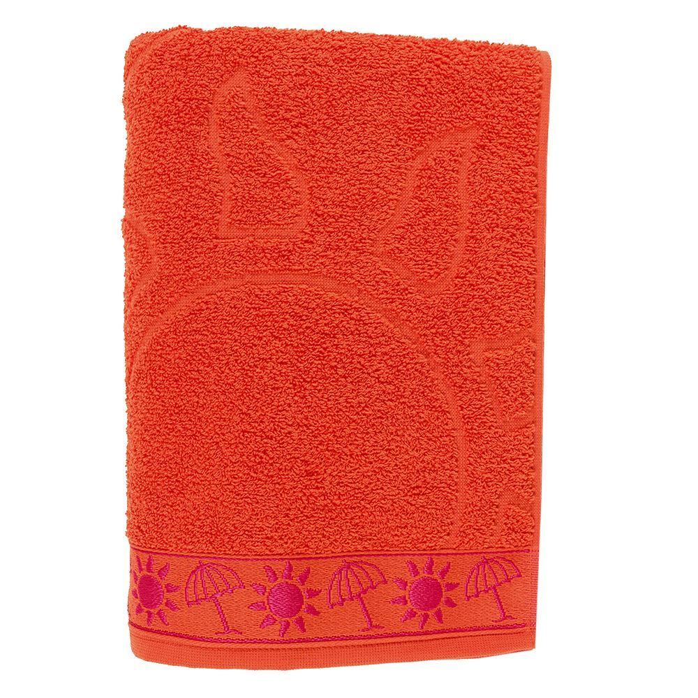 Toalha De Praia 100% Algodão Havan Casa - Laranja 
