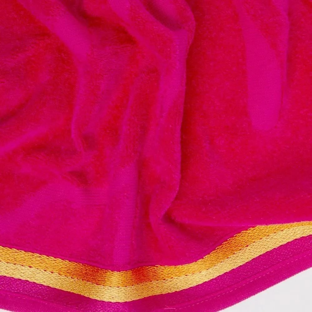 Toalha De Praia Aveludada Havan Casa - Hibisco Pink