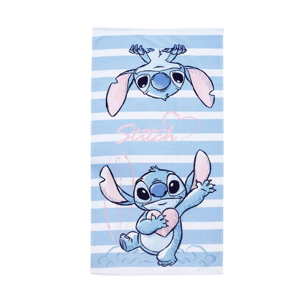Toalha De Praia Infantil Aveludada Lepper 1 Pç - Stitch