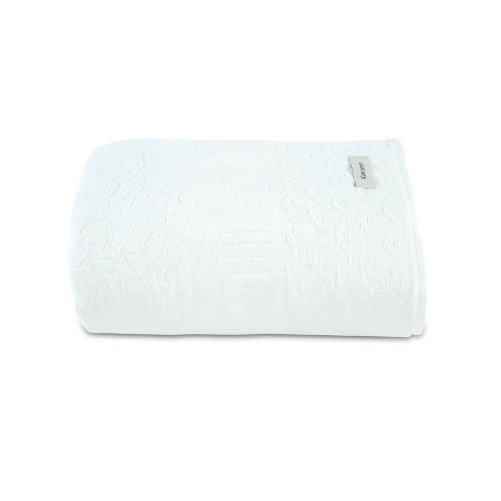 Toalha De Rosto 100% Algodão Georgia Karsten - Branco