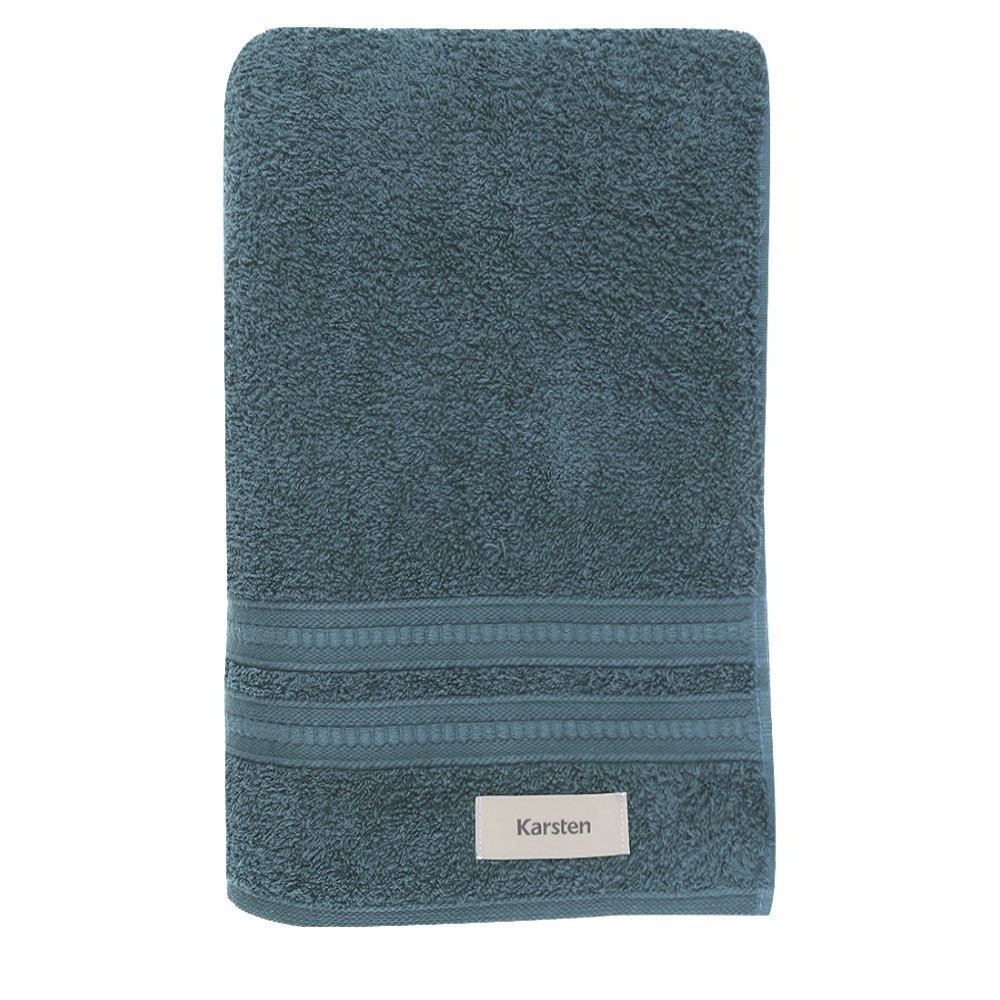 Toalha De Rosto 100% Algodão Siena Havan Casa By Karsten - Petróleo