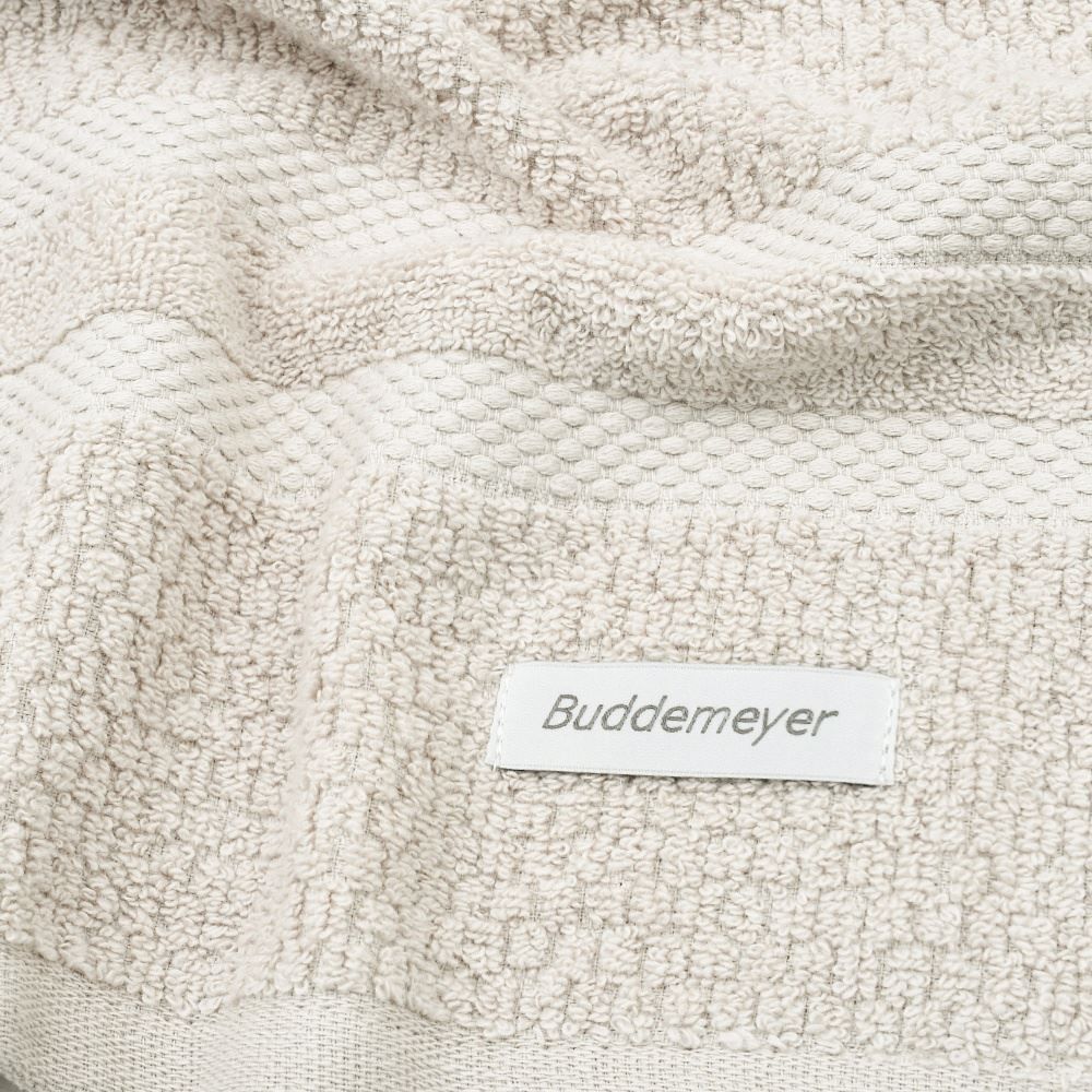 Toalha De Rosto 100% Algodão Vanilla Extra Soft Buddemeyer - Bege Claro