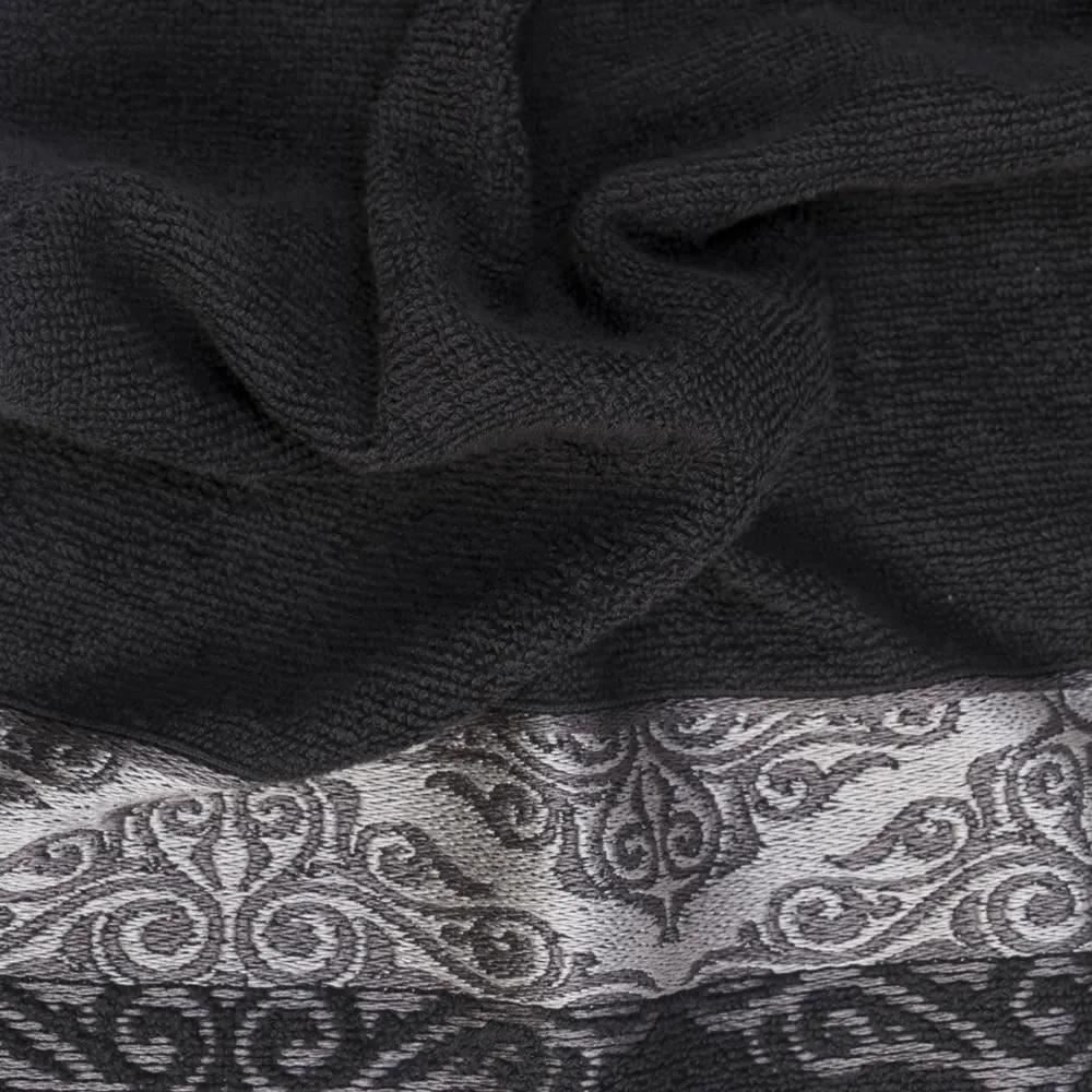 Toalha De Rosto Duomo Havan Casa - Carbono