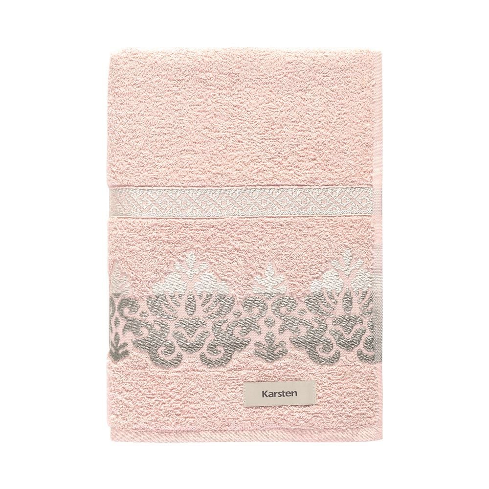 Toalha De Rosto Florença Karsten - Rosa