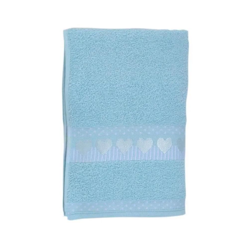 Toalha De Rosto 100% Algodão Jolie Havan Casa - Azul Pastel