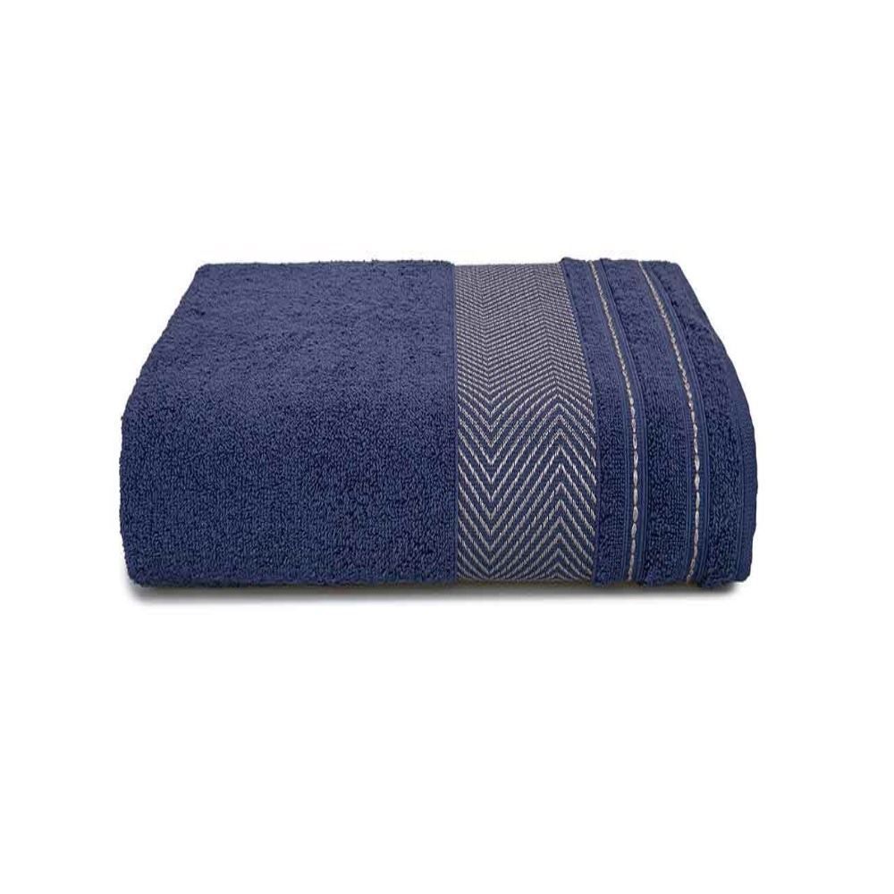 Toalha De Rosto Lisboa Havan Casa - Marinho