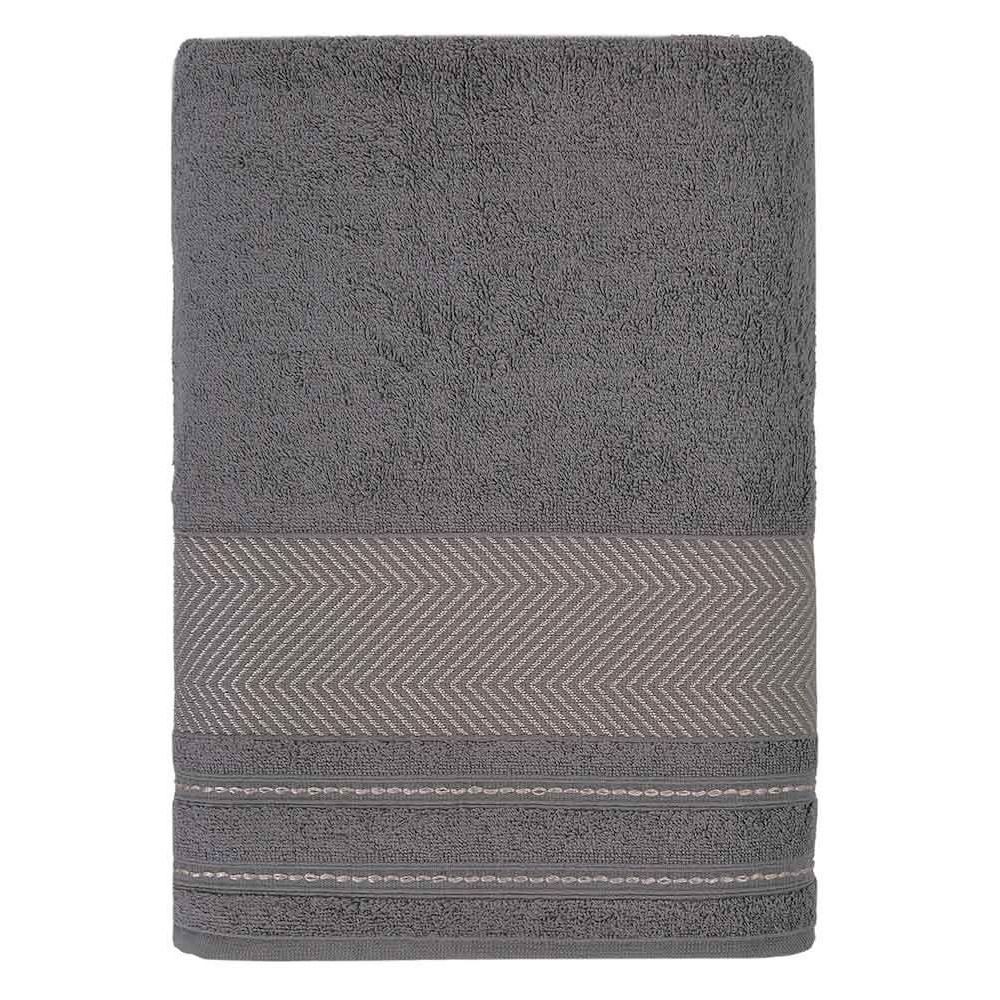 Toalha De Rosto Lisboa Havan Casa - Cinza