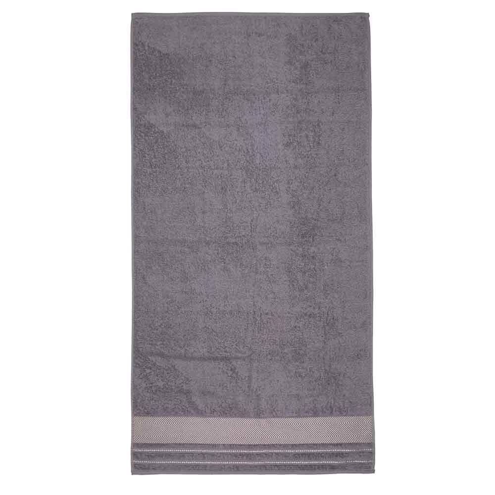 Toalha De Rosto Lisboa Havan Casa - Cinza