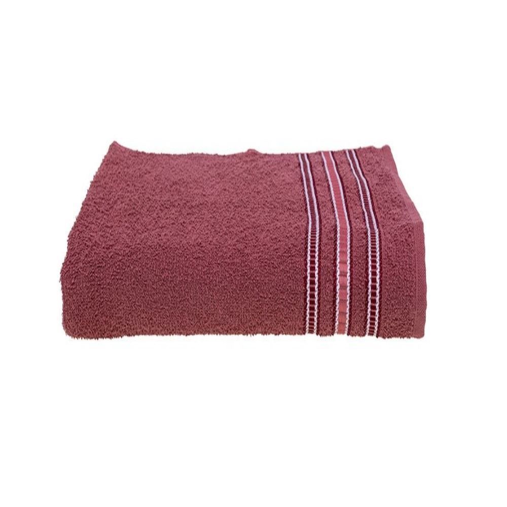 Toalha De Rosto 100% Algodão Loft Havan Casa - Bordo Antigo