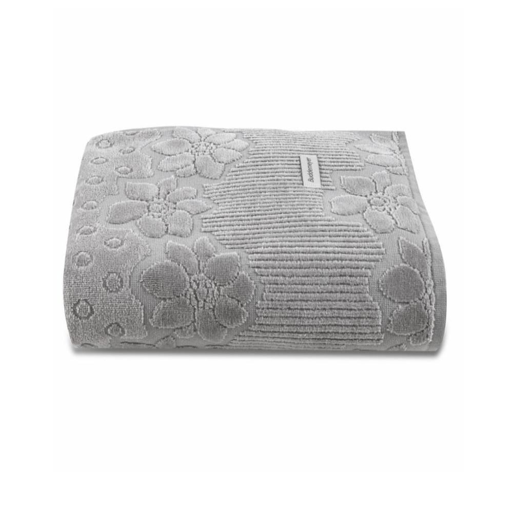 Toalha De Rosto 100% Algodão Lollipop Buddemeyer - Cinza Claro