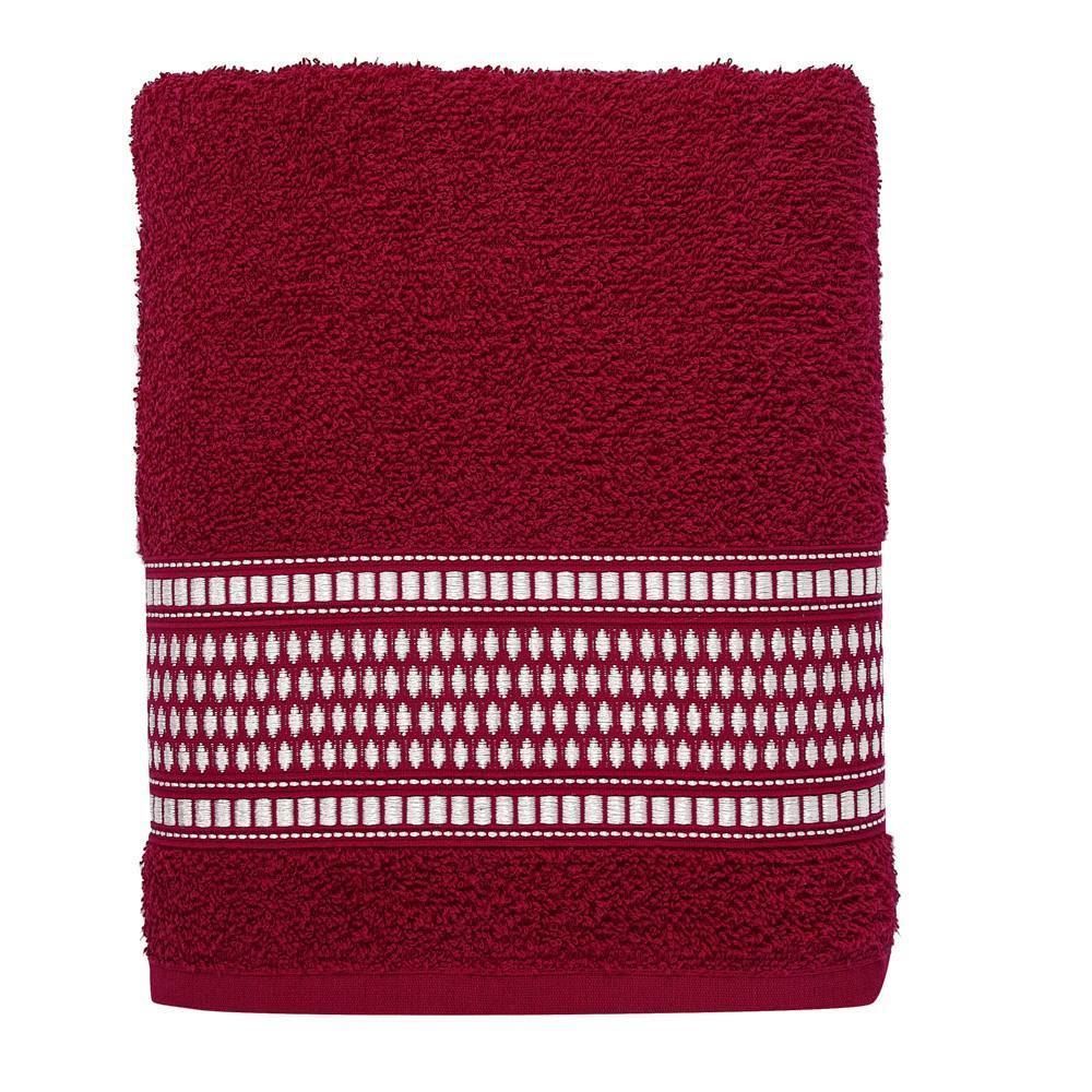 Toalha De Rosto 100% Algodão Nara Havan - Rosa