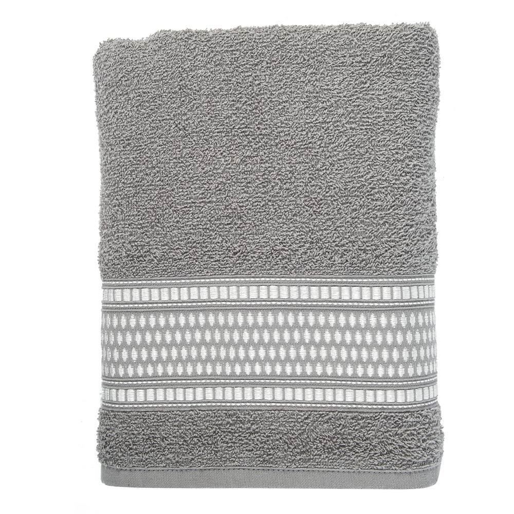 Toalha De Rosto 100% Algodão Nara Havan - Cinza