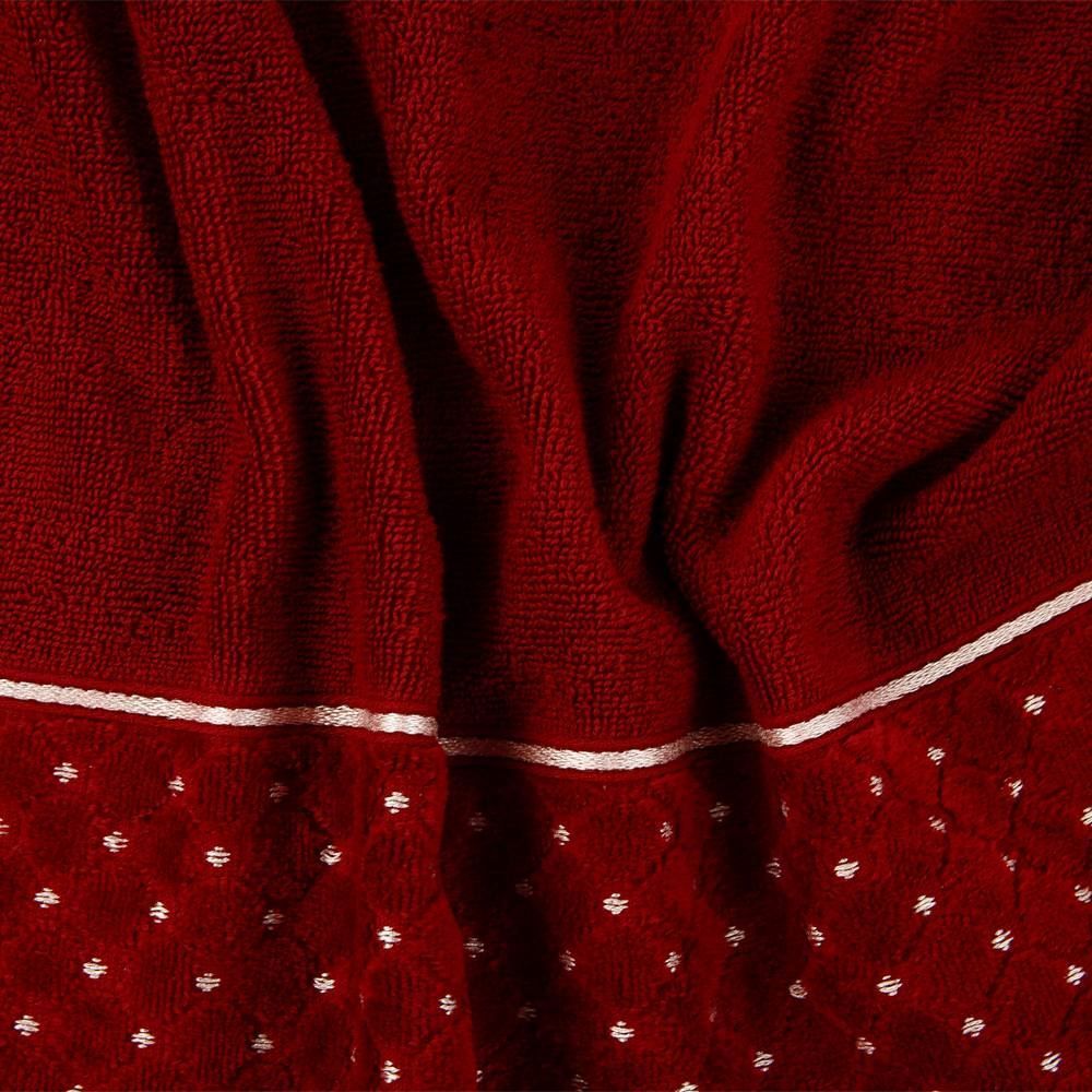 Toalha De Rosto 100% Algodão Safira Havan 1 Pç - Bordo
