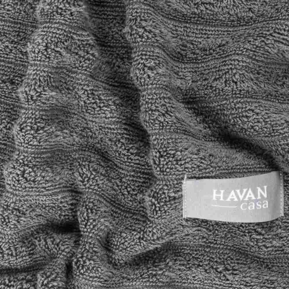 Toalha De Rosto 100% Algodão Wave Havan Casa 1 Pç - Chumbo New