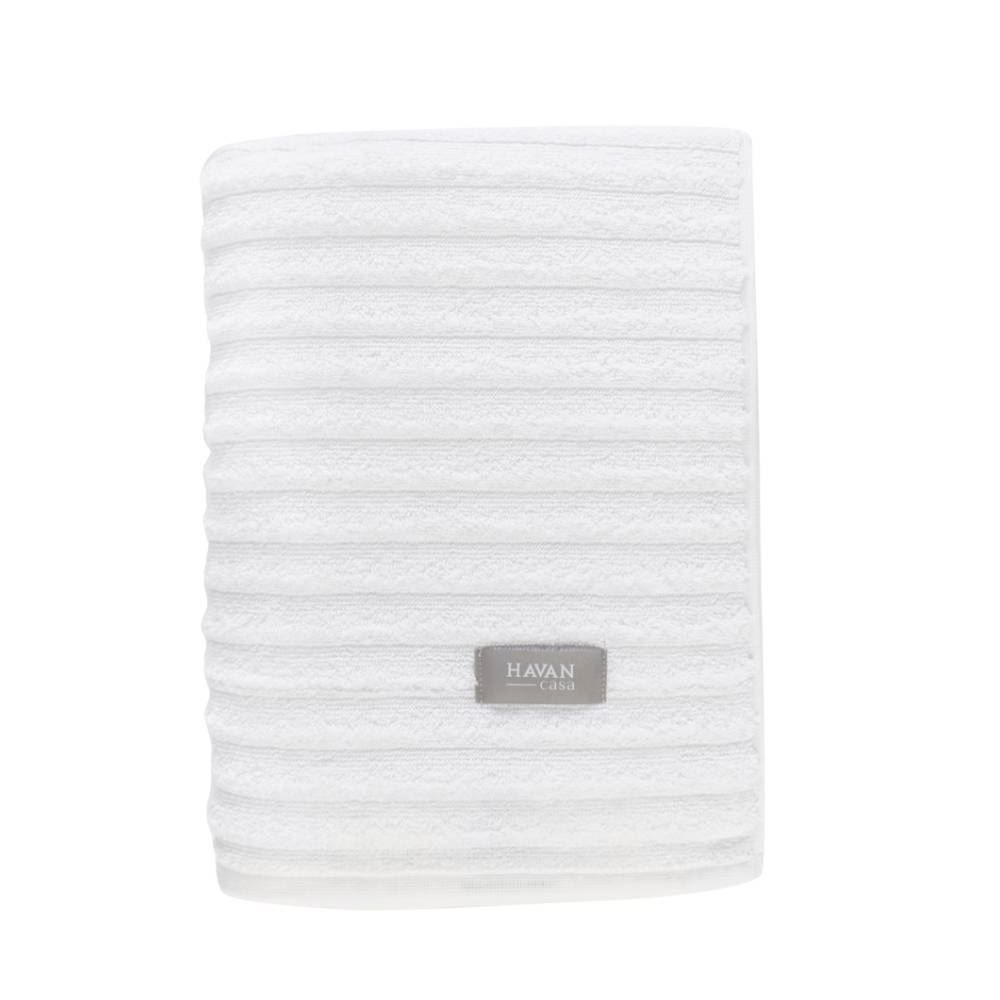 Toalha De Rosto 100% Algodão Wave Havan Casa 1 Pç - Off White