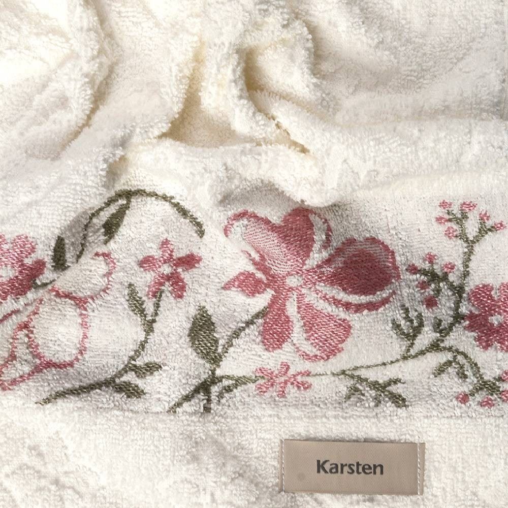 Toalha De Rosto Yuna Karsten - Yvory