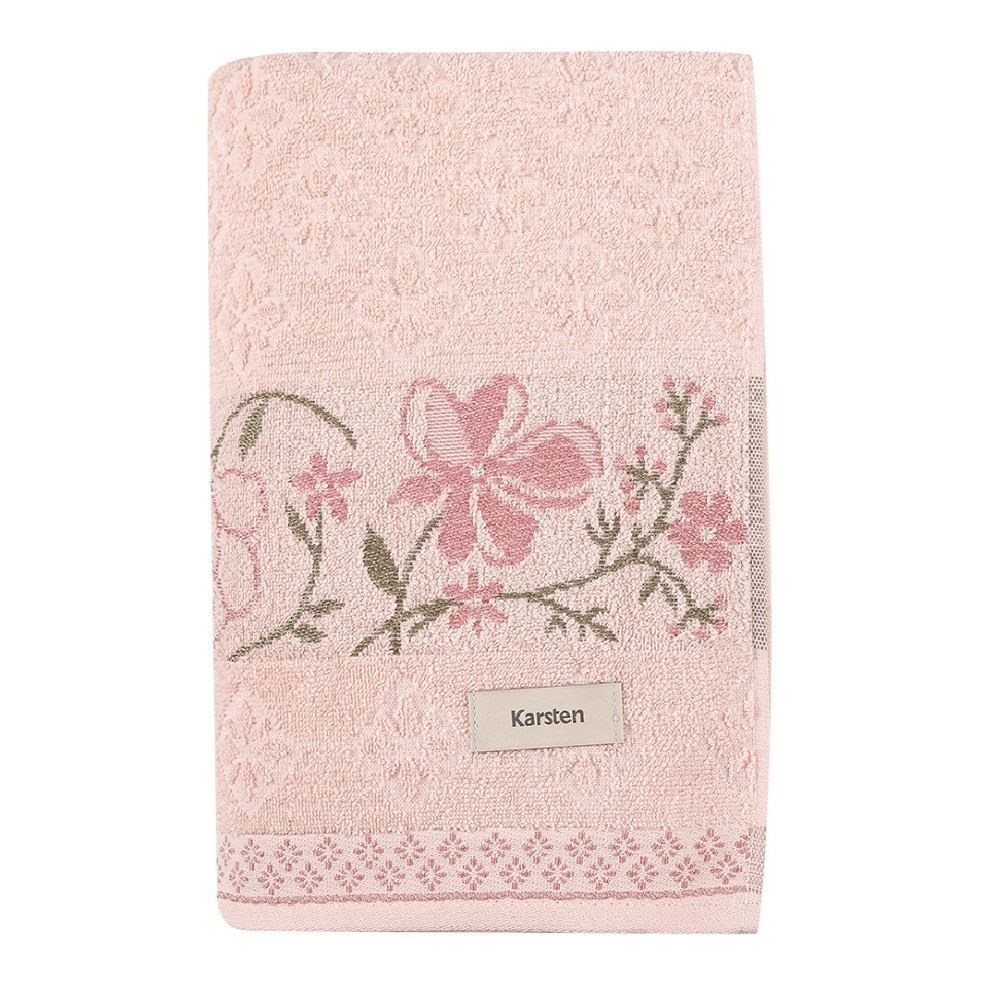 Toalha De Rosto Yuna Karsten - Rose Claro