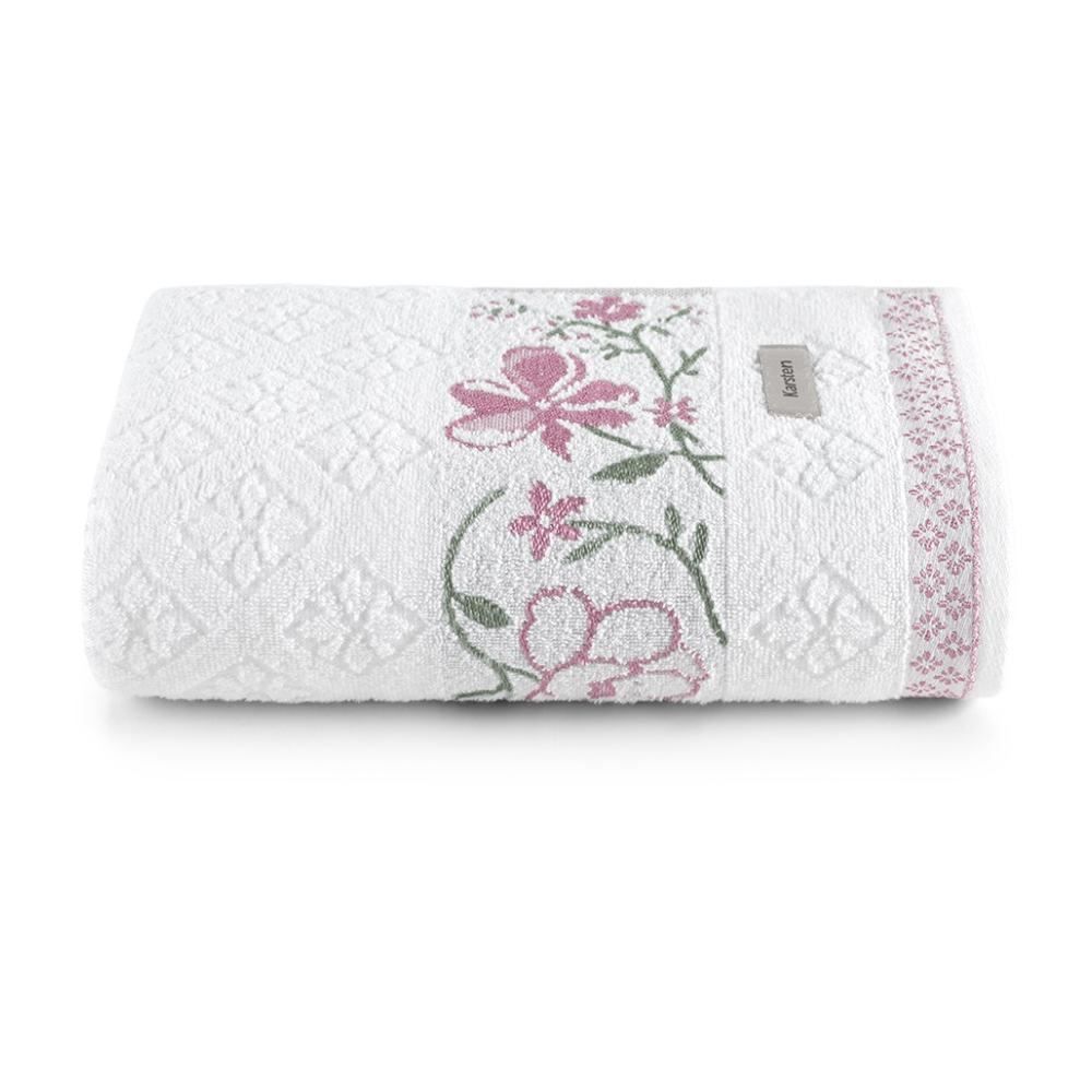 Toalha De Rosto Yuna Karsten - Branco