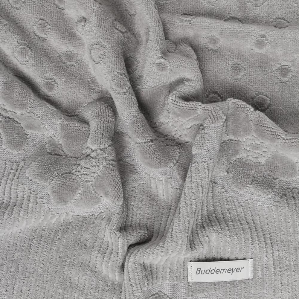 Toalha De Lavabo 100% Algodão Lollipop Buddemeyer  - Cinza Claro