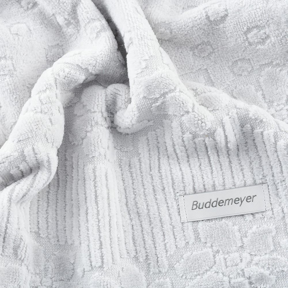 Toalha De Lavabo 100% Algodão Lollipop Buddemeyer  - Cinza Prata