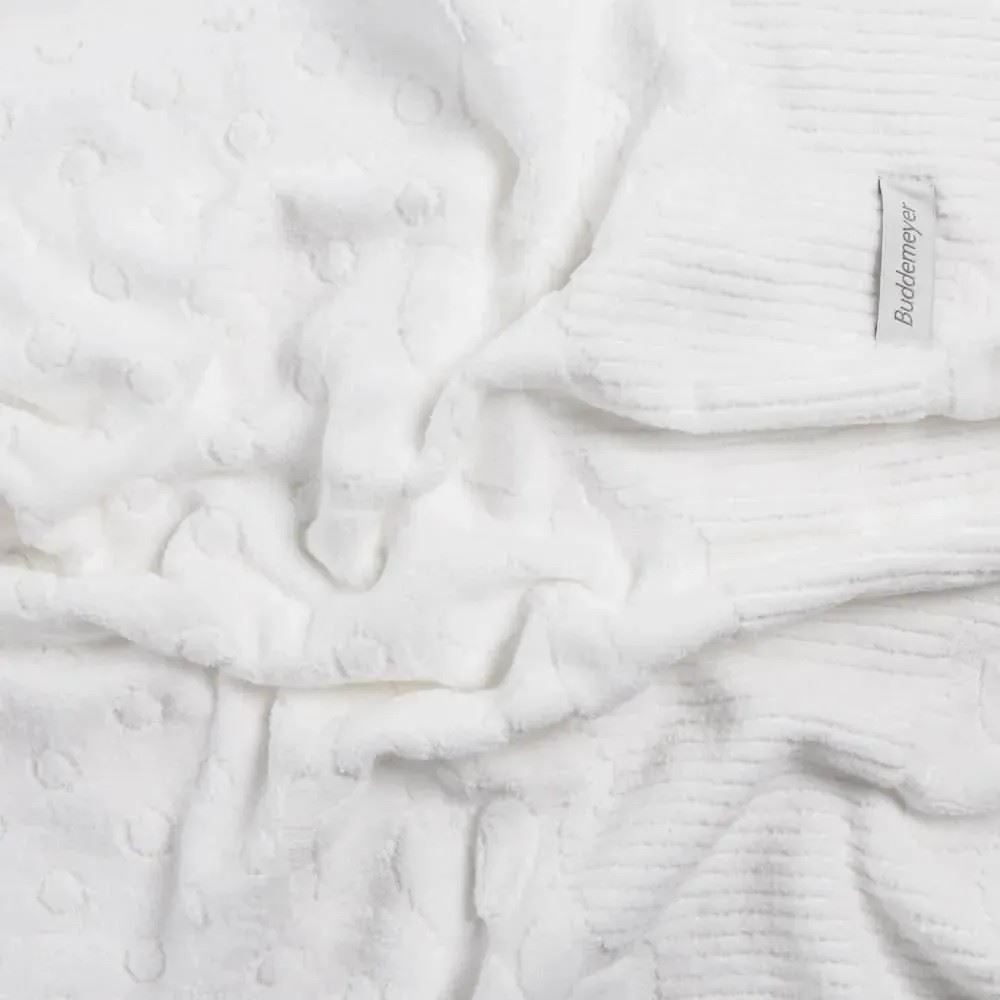 Toalha De Lavabo 100% Algodão Lollipop Buddemeyer  - Branca