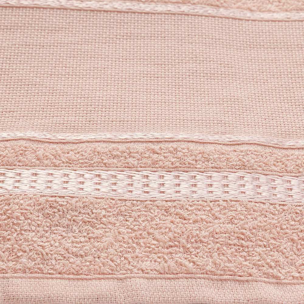 Toalha Lavabo Para Bordar Capricho - Rosa Chá