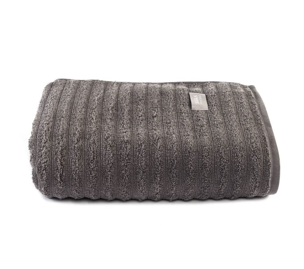 Toalha Super Banho 100% Algodão Wave Havan Casa 1 Pç - Chumbo New