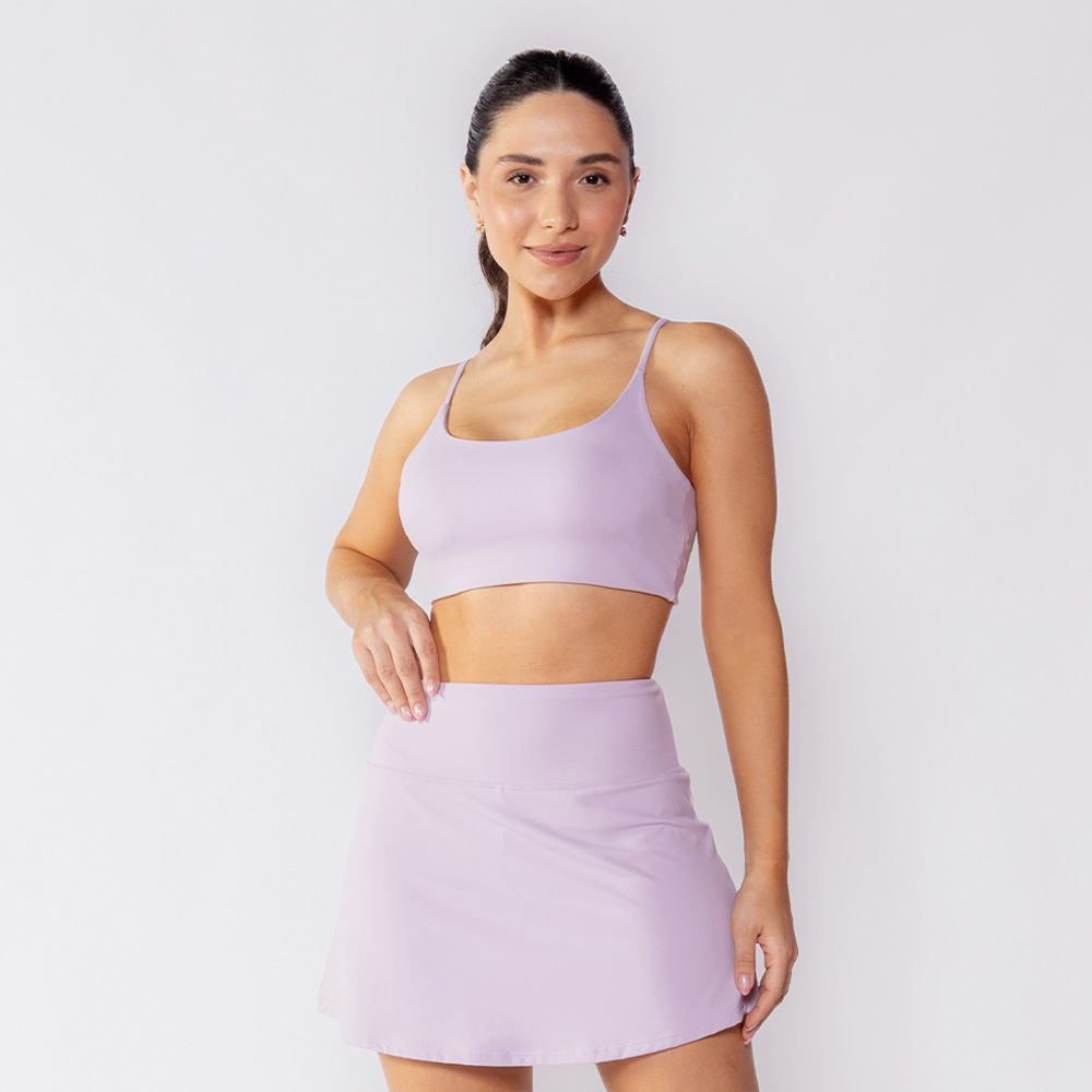 Top Feminino Fitness Alça Fina Scream