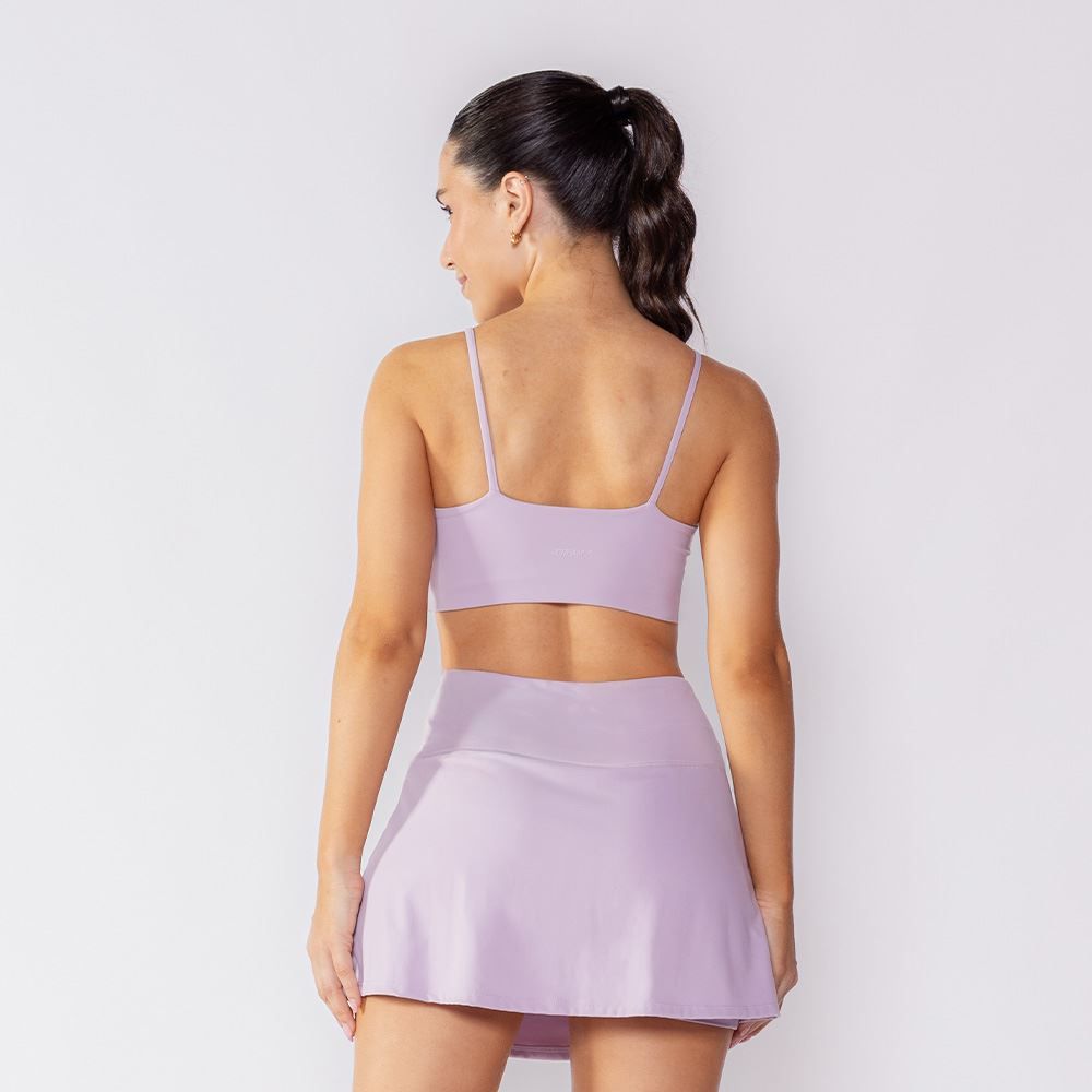 Top Feminino Fitness Alça Fina Scream