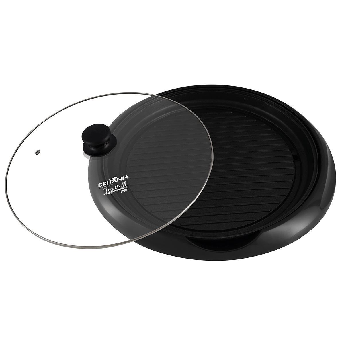 Top Grill Antiaderente BPE01 1200W Preto Britânia