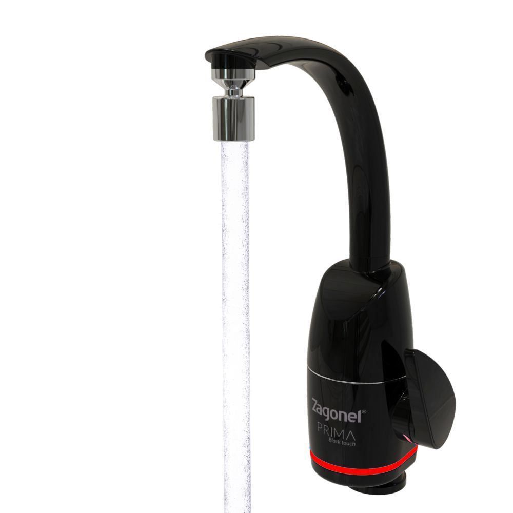 Torneira Eletrônica Zagonel 2 em 1 Prima Black Touch
