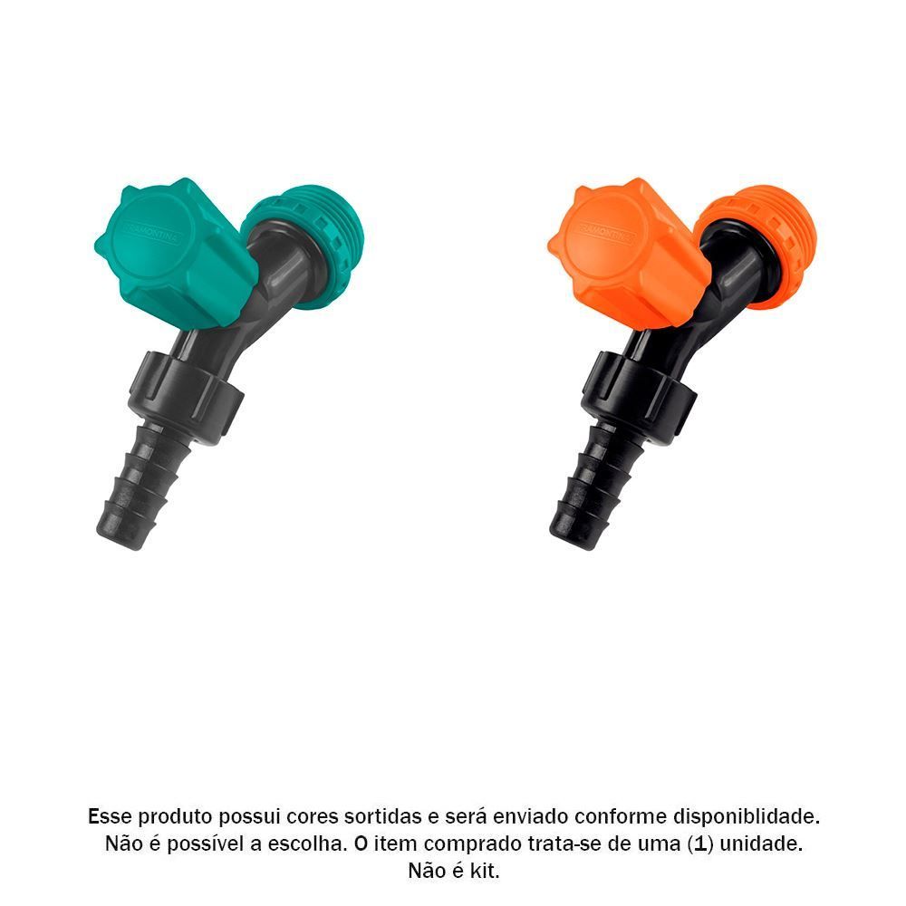 Torneira Em Plástico Para Jardim Tramontina - Sortido