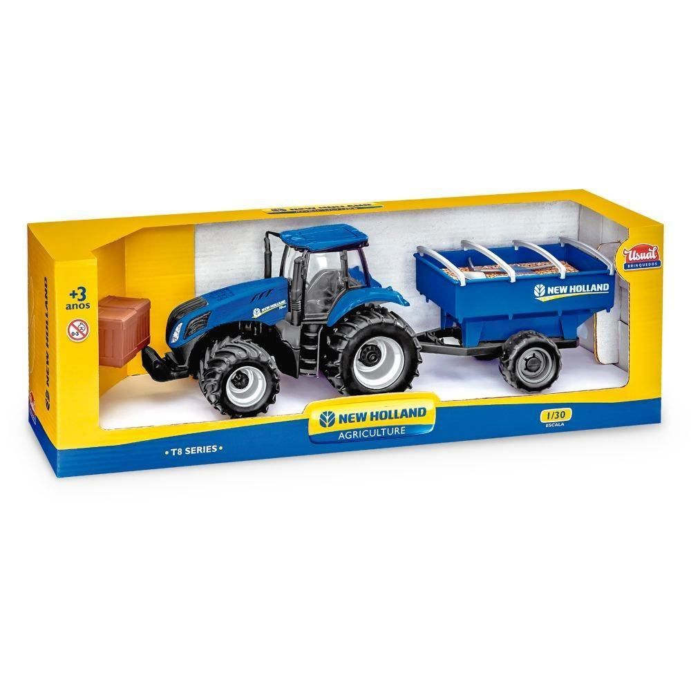 Trator Graneleiro T8 New Holland Usual Plastic - 586