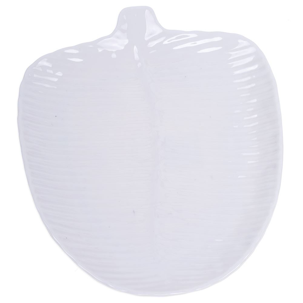 Travessa De Folha 29Cm Solecasa - Branco