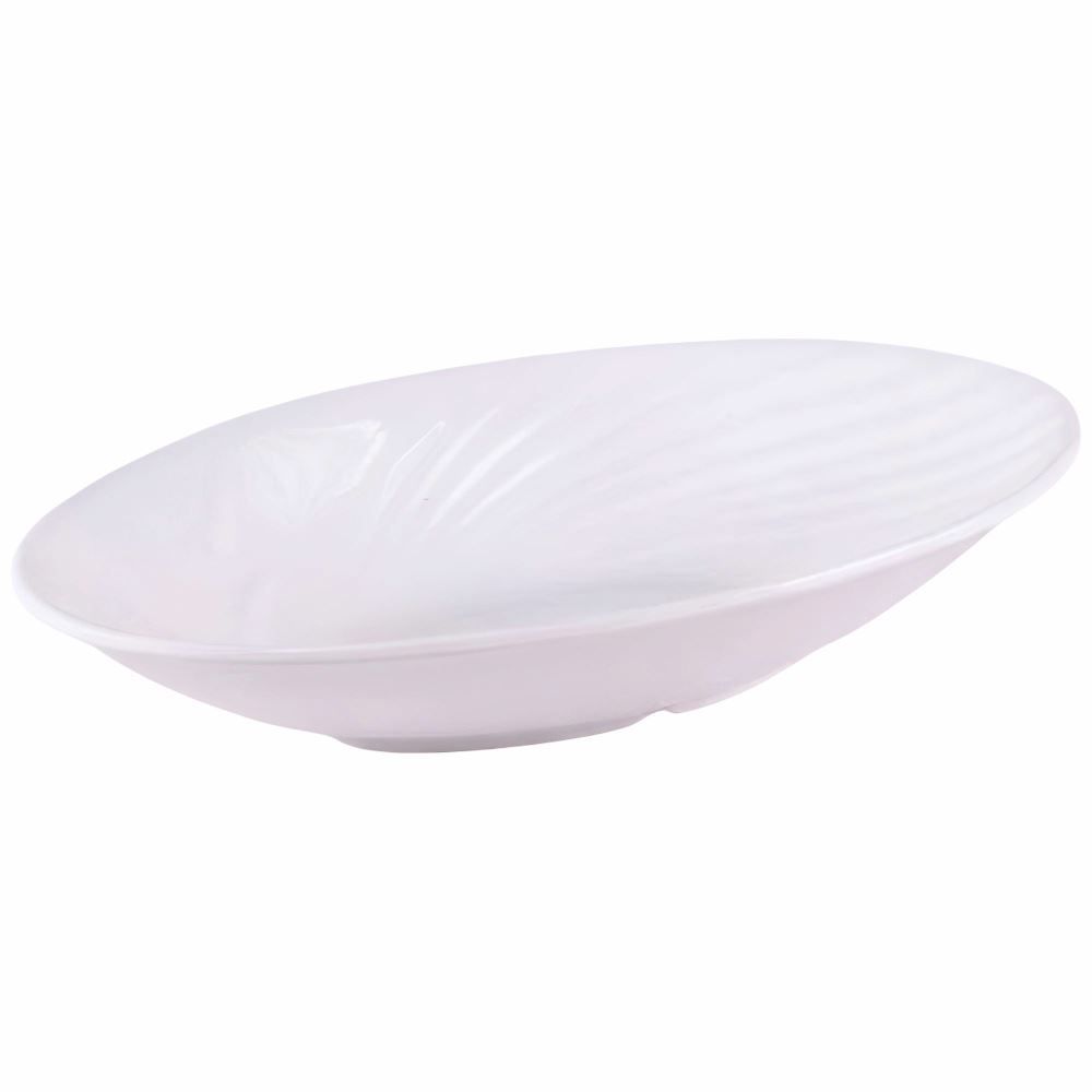 Travessa Oval Melamina Napoli Havan Casa 1,3 Litros - Branco