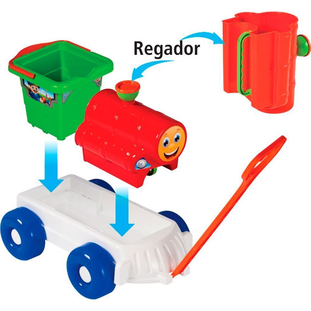 Trem De Praia Mercotoys - 606