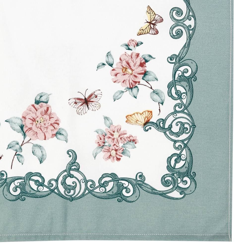 Trilho De Mesa  Athenas 45Cm X 1,20M Döhler - Borboletas