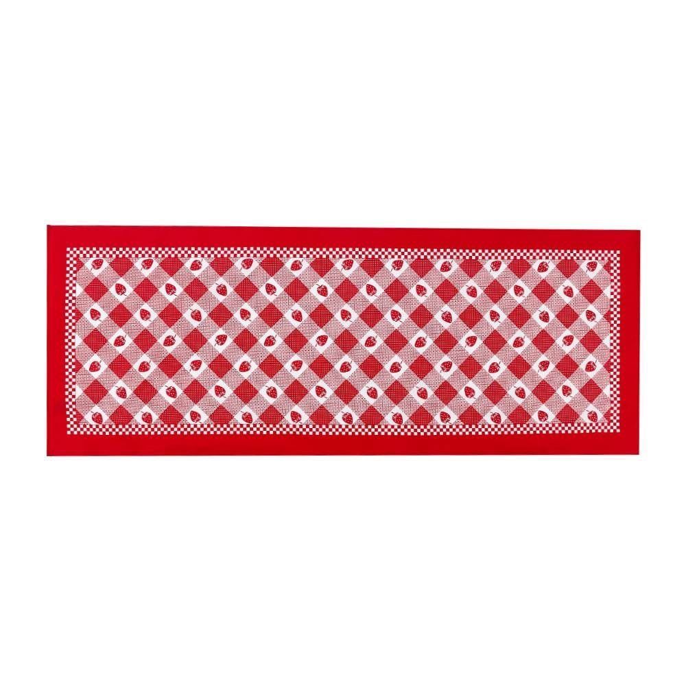 Trilho De Mesa  Athenas 45Cm X 1,20M Döhler - Morango