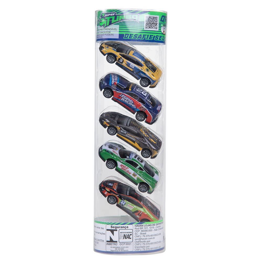 Tubo Havan Com Carrinhos De Metal - HBR0217