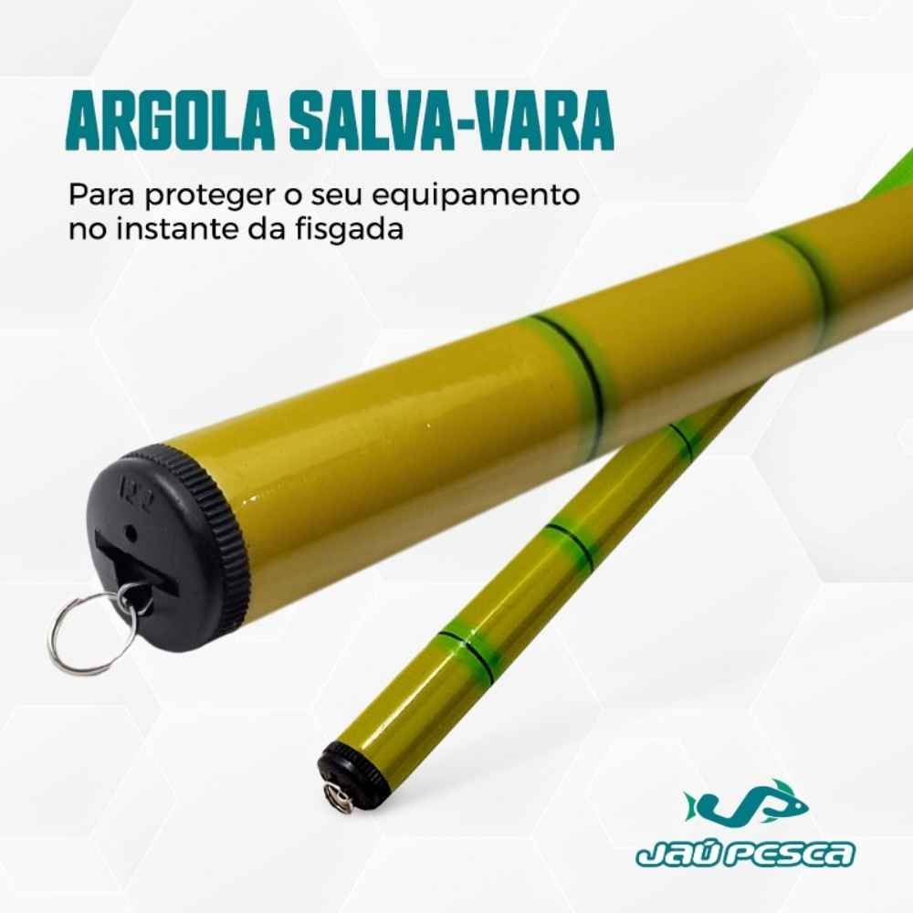 Vara de Pesca Telescópica Bamboo Verde Jaú Pesca - JP99006