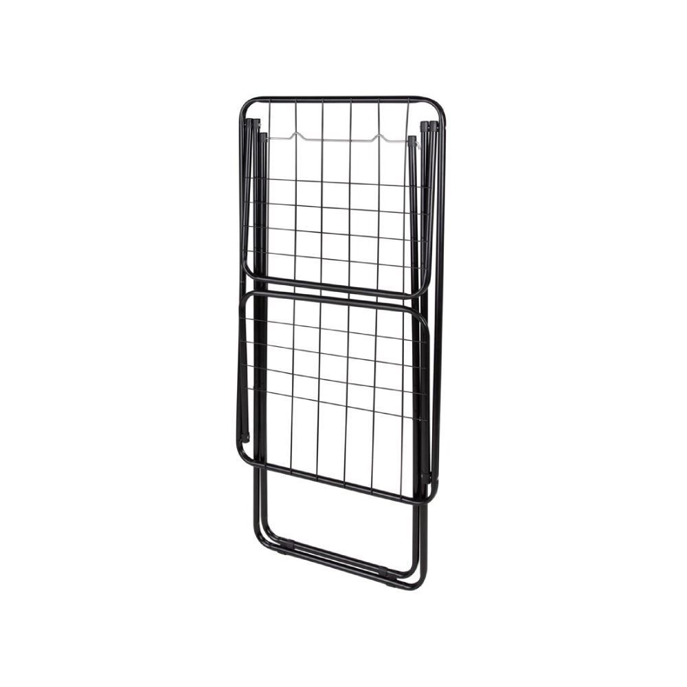 Varal De Chão Com Abas Slim Mor 1,44M - Preto