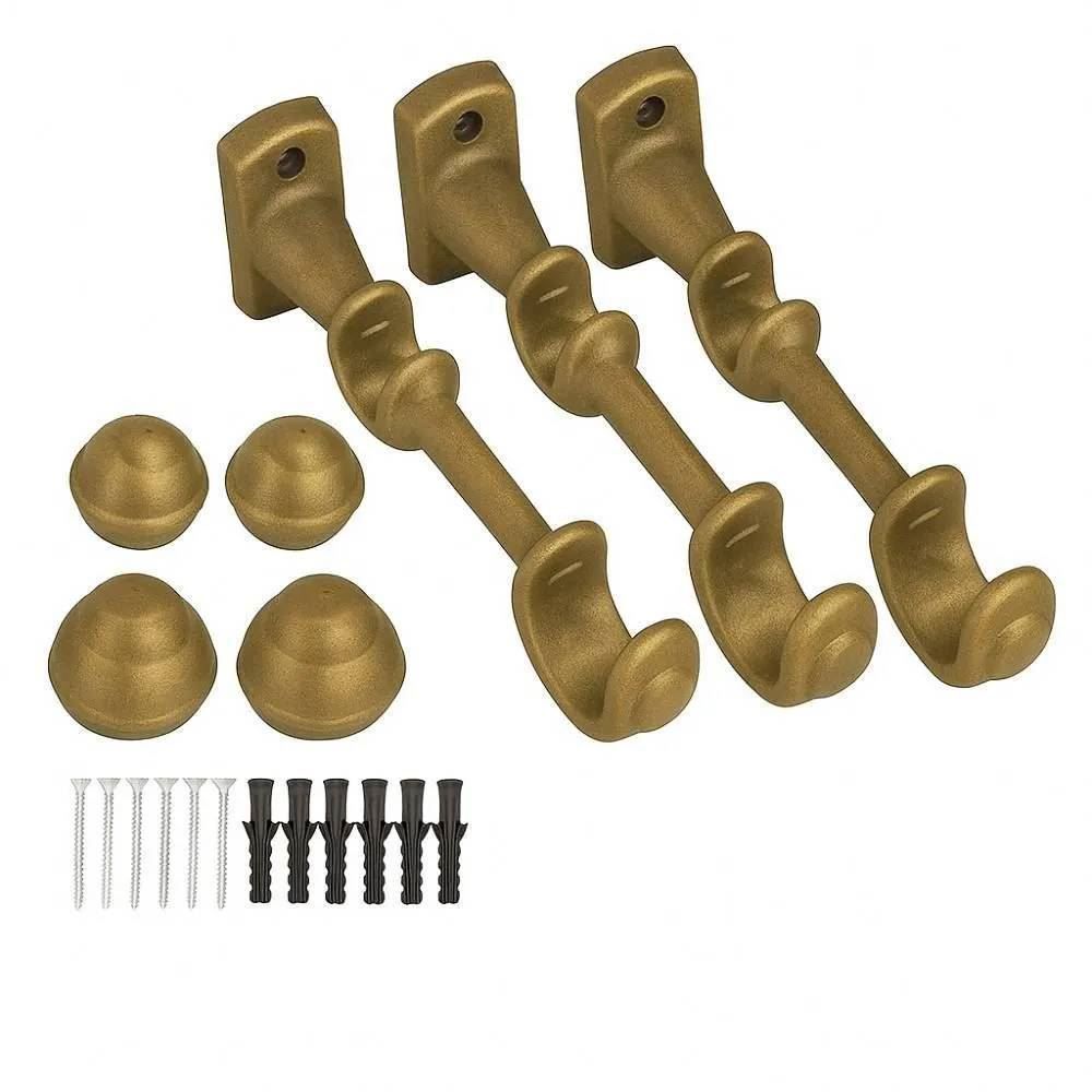 Varão de Cortina Médio Duplo 2,50 Metros Havan Casa - Champanhe