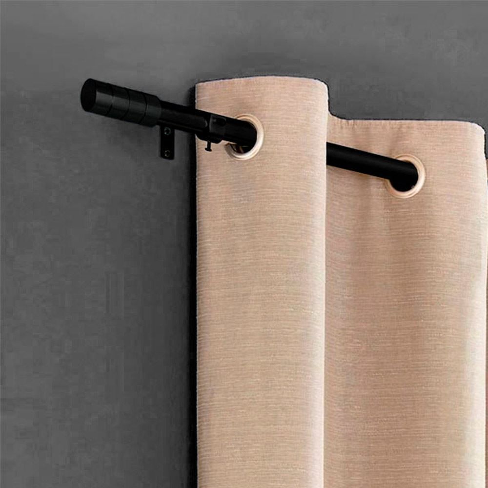 Varão Extensivo 1,20 A 2,10M Cilindro Evolux - Preto