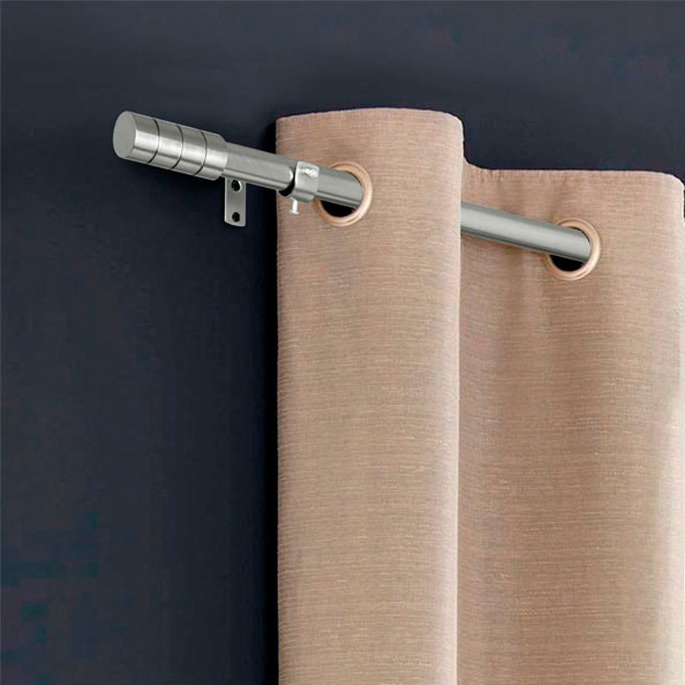 Varão Extensivo 1,20 À 2,10 m Cilindro Evolux - Cromado