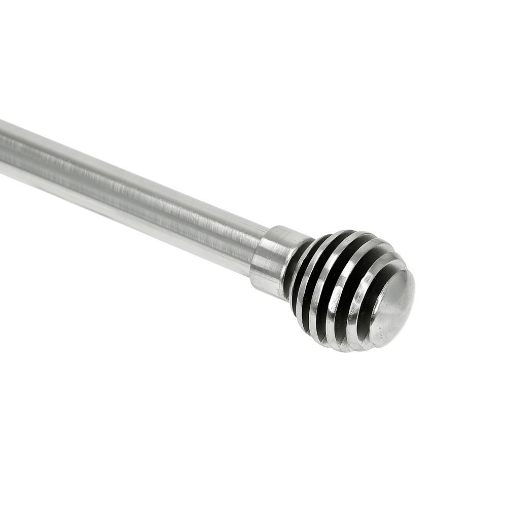 Varão Extensivo 1,20 a 2,10m Esfera Evolux - Cromado