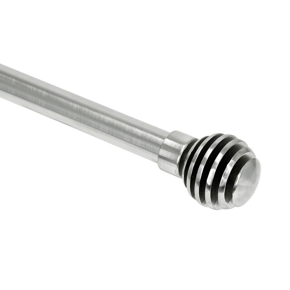 Varão Extensivo 1,60 À 3,00 m Esfera Evolux - Cromado