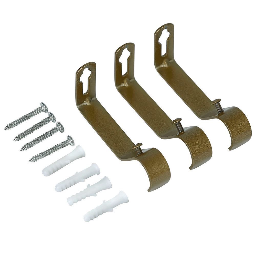 Varão Extensivo 1,60 À 3,00 m Esfera Evolux - Ouro Velho