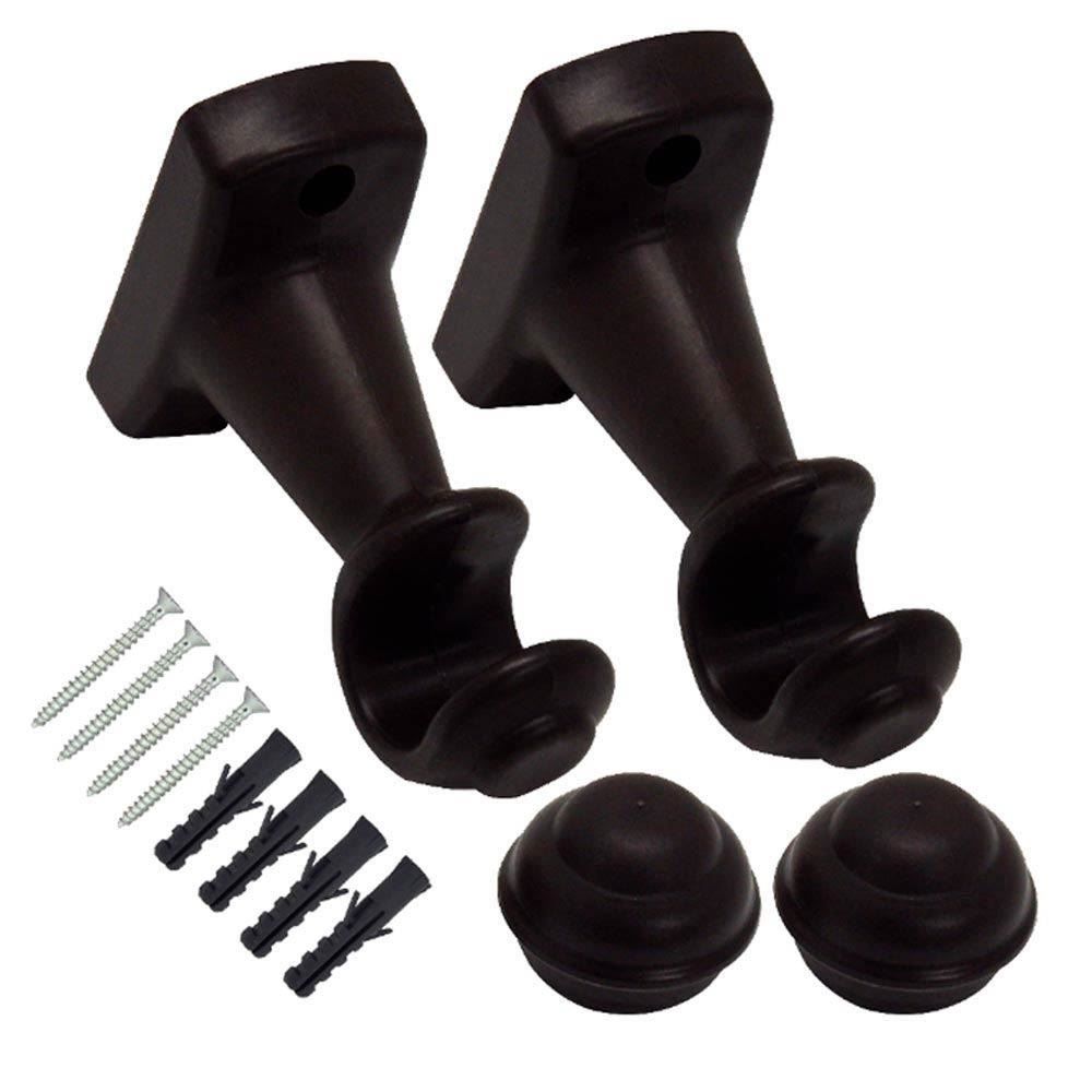 Varão De Cortina 2,00M Grosso Havan Casa Fosco - Imbuia Fosco