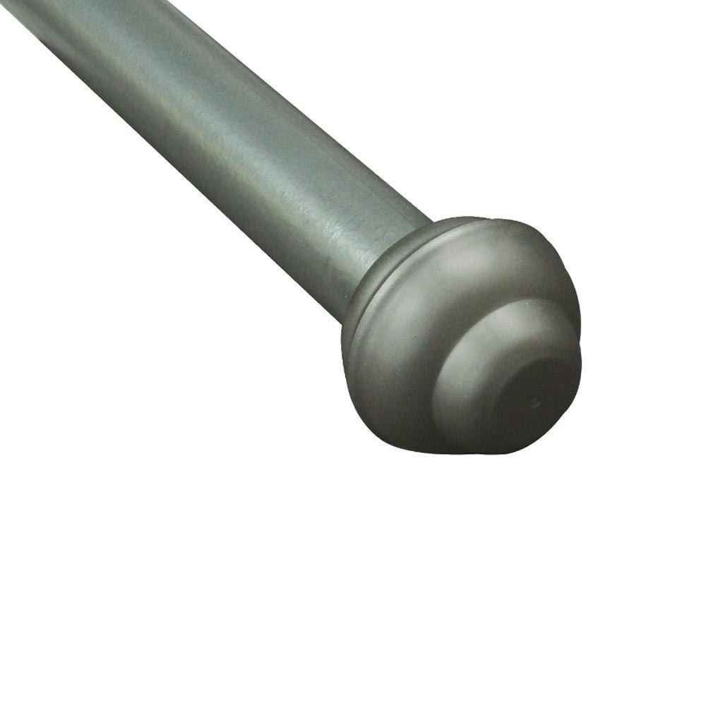 Varão De Cortina Grosso 2,50 M Fosco Havan - Prata Fosco