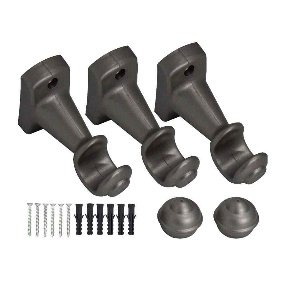 Varão De Cortina Grosso 2,50 M Fosco Havan - Prata Fosco